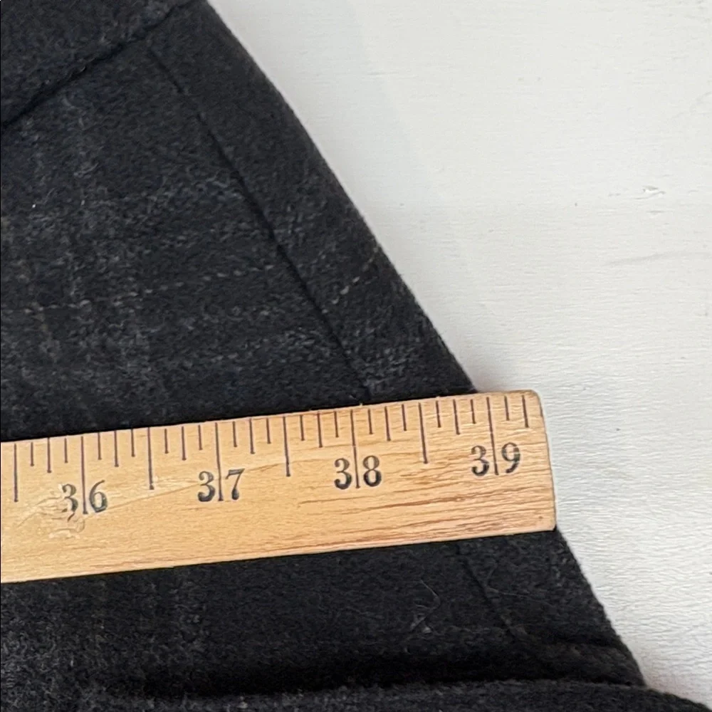 Michael Kors Trench Coat Mens Medium Plaid Wool‎